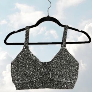 Gray Bra Sweater Top by Salvage Studios *Upcycled